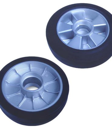 Hydraulic truck rubber Aluminum Wheel